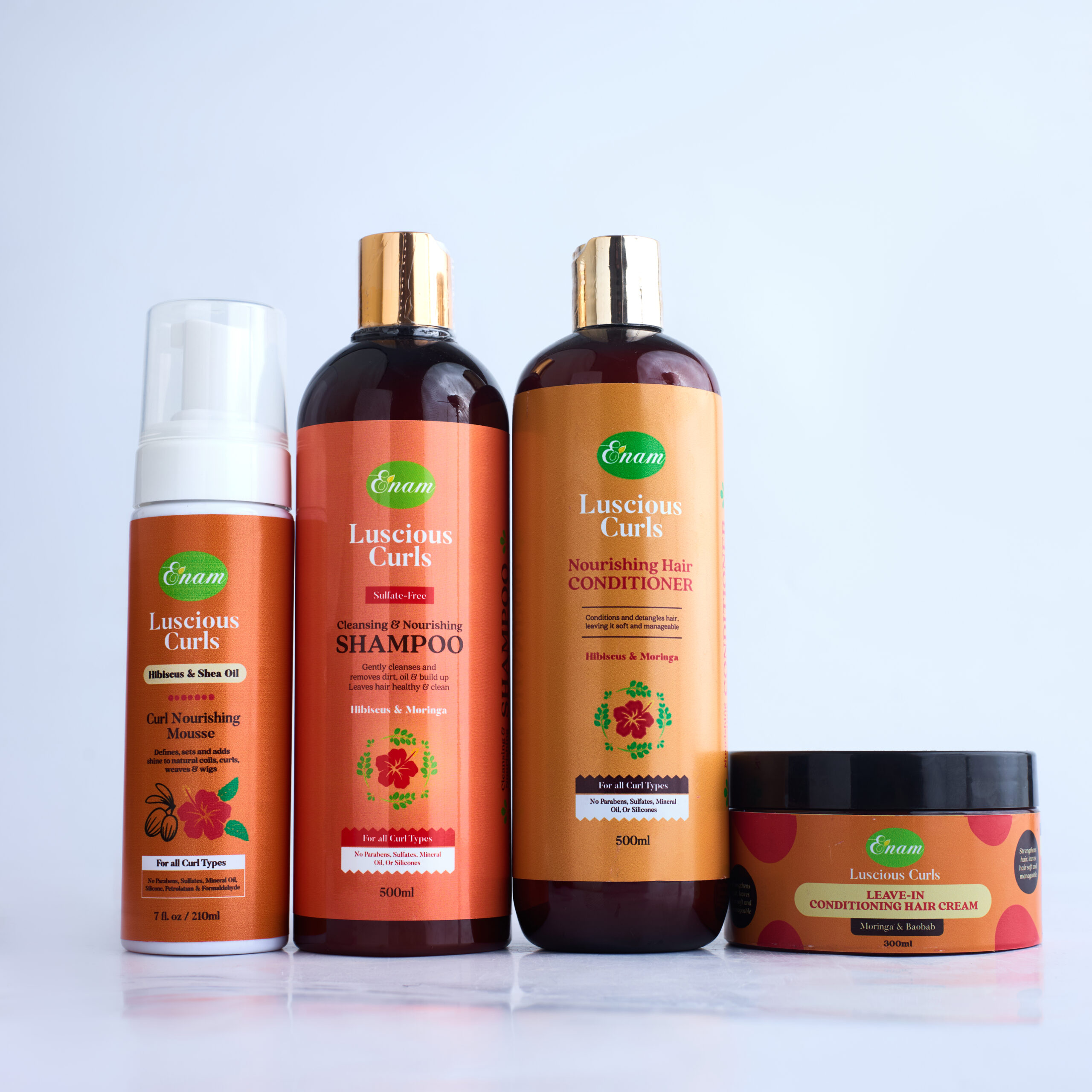 Natural Hair Wash & Style Set