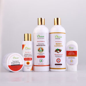 Skincare Set with Turmeric Face Soap & Natural Radiance Shower Gel